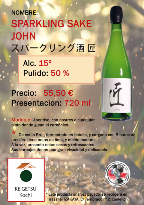 Sparkling Sake John